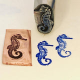 Seahorse! Metal Hand Stamp.