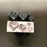 Impossible Heart! Engraved Metal Hand Stamp.