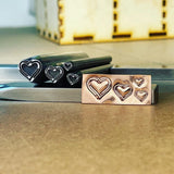 Impossible Heart! Engraved Metal Hand Stamp.